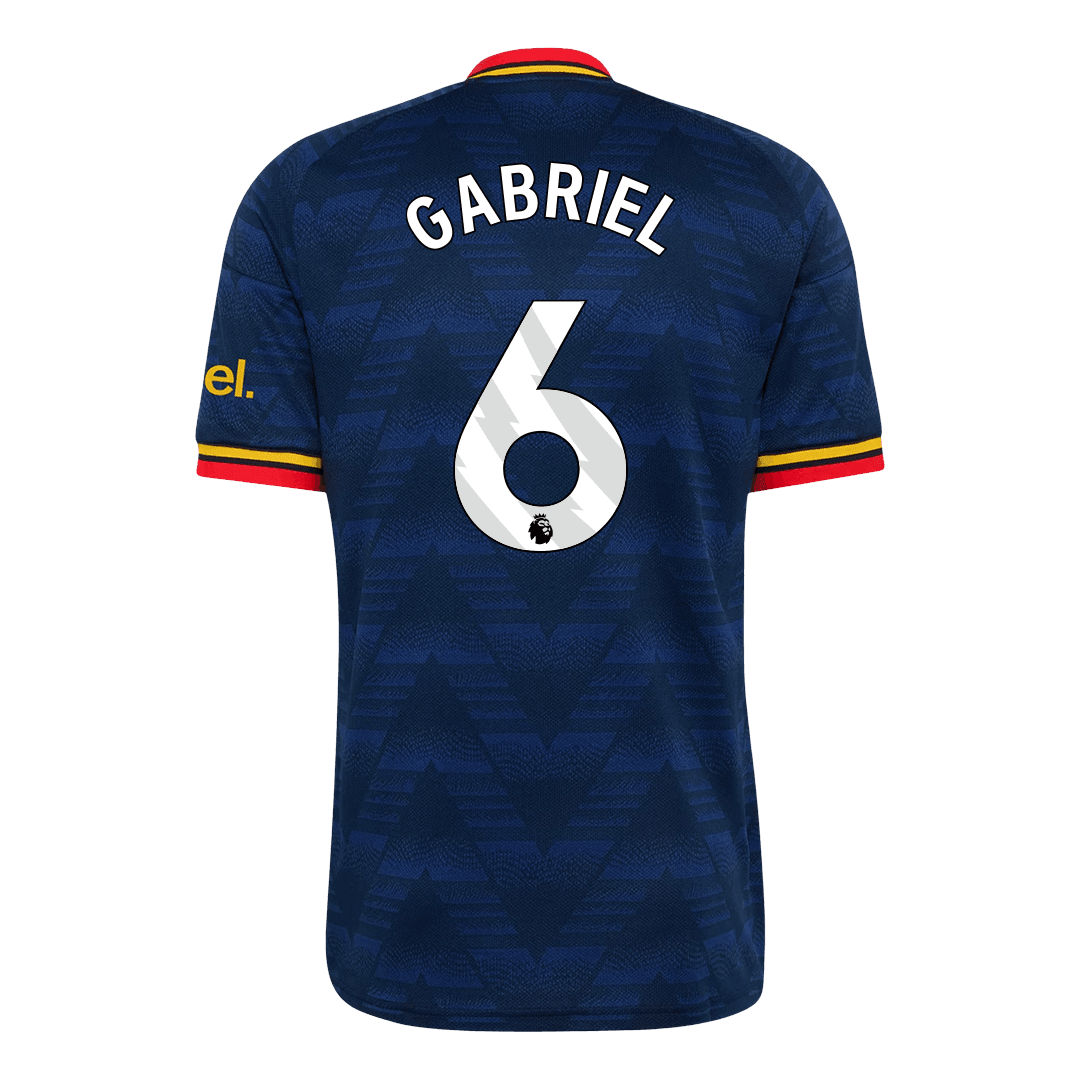 Arsenal Tröja GABRIEL #6 2026/27 Borta Mörkblå-9