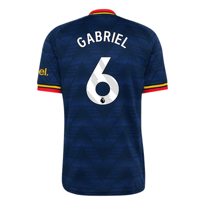 Arsenal Tröja GABRIEL #6 2026/27 Borta Mörkblå-9