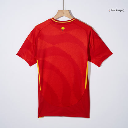 Spanien Tröja Euro 2024 Hemma Röd-9