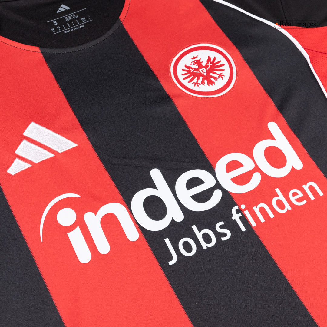 Eintracht Frankfurt Tröja 2025/26 Hemma Röd & Svart