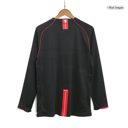 Manchester United Bortatröja 2007/08 Retro Tröja
 Svart-10