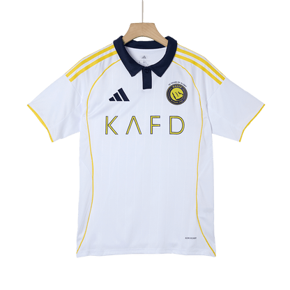 Al Nassr Tröja RONALDO #7 2025/26 Tredje Vit-9