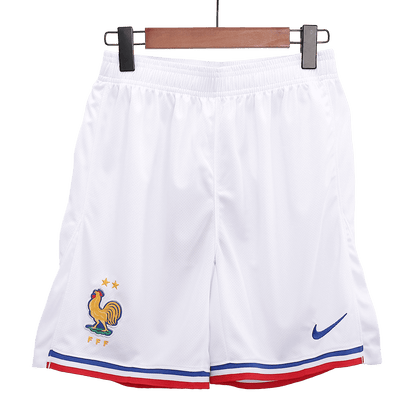 Frankrike Shorts Euro 2024 Hemma Vit-7
