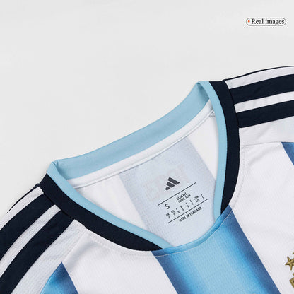 Argentina Tröja 2026 Hemma Blå & Vit Dam-8