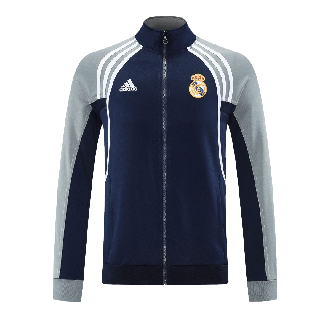 Real Madrid Träningsset (Jacka+Byxor) 2025/26 Mörkblå-16