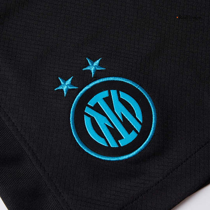 Inter Milan Shorts 2025/26 Hemma Svart-4