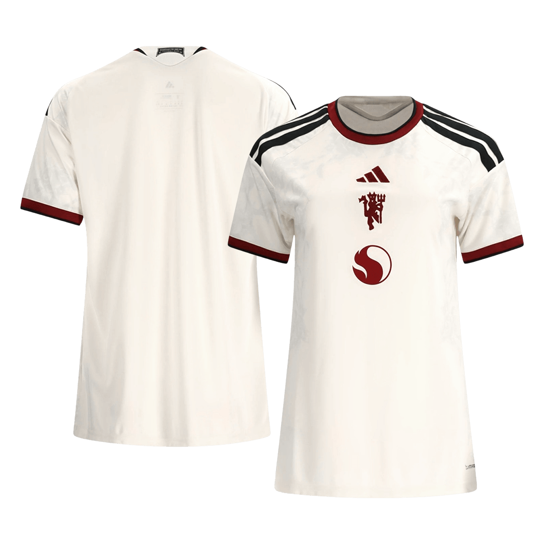 Manchester United Tröja 2026/27 Tredje Vit Dam-2