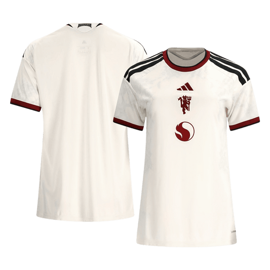 Manchester United Tröja 2026/27 Tredje Vit Dam-1