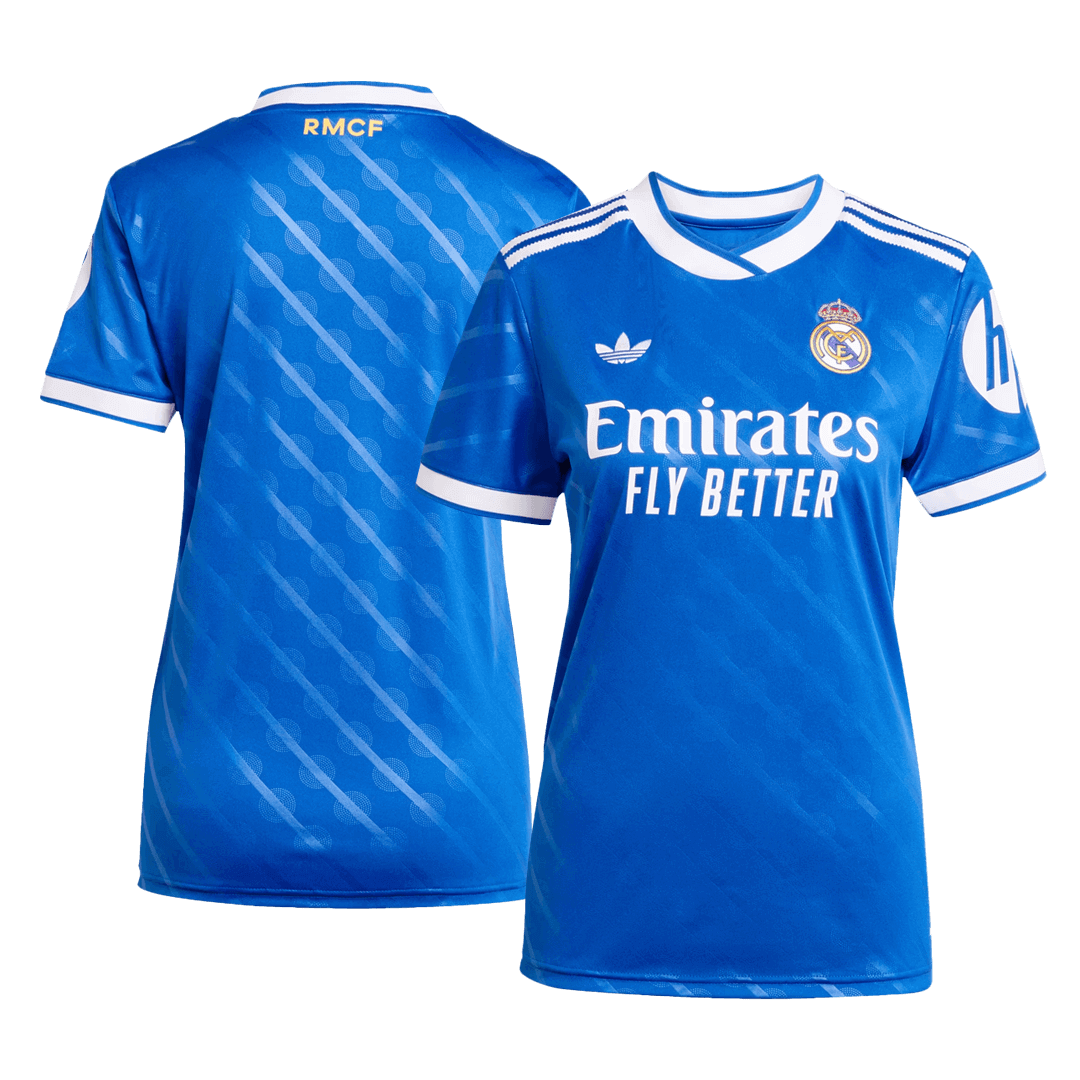 Real Madrid Tröja 2025/26 Tredje Blå Dam-9