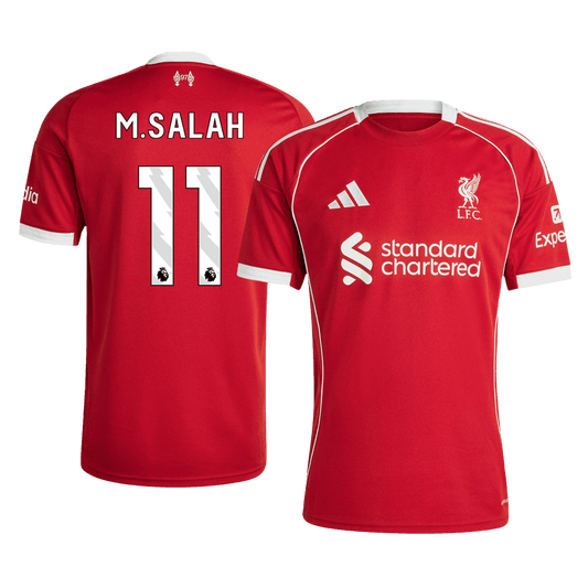 Liverpool Tröja M.SALAH #11 2025/26 Hemma Röd