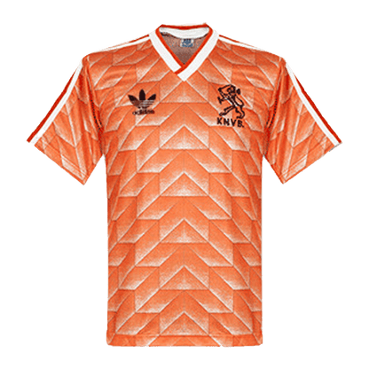 Nederländerna Hemmatröja 1988 Retro Tröja-7