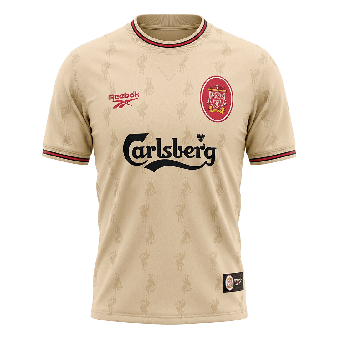 Liverpool Bortatröja 1996/97 Retro Tröja
 Gul