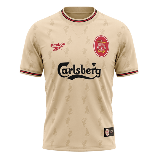 Liverpool Bortatröja 1996/97 Retro Tröja
 Gul