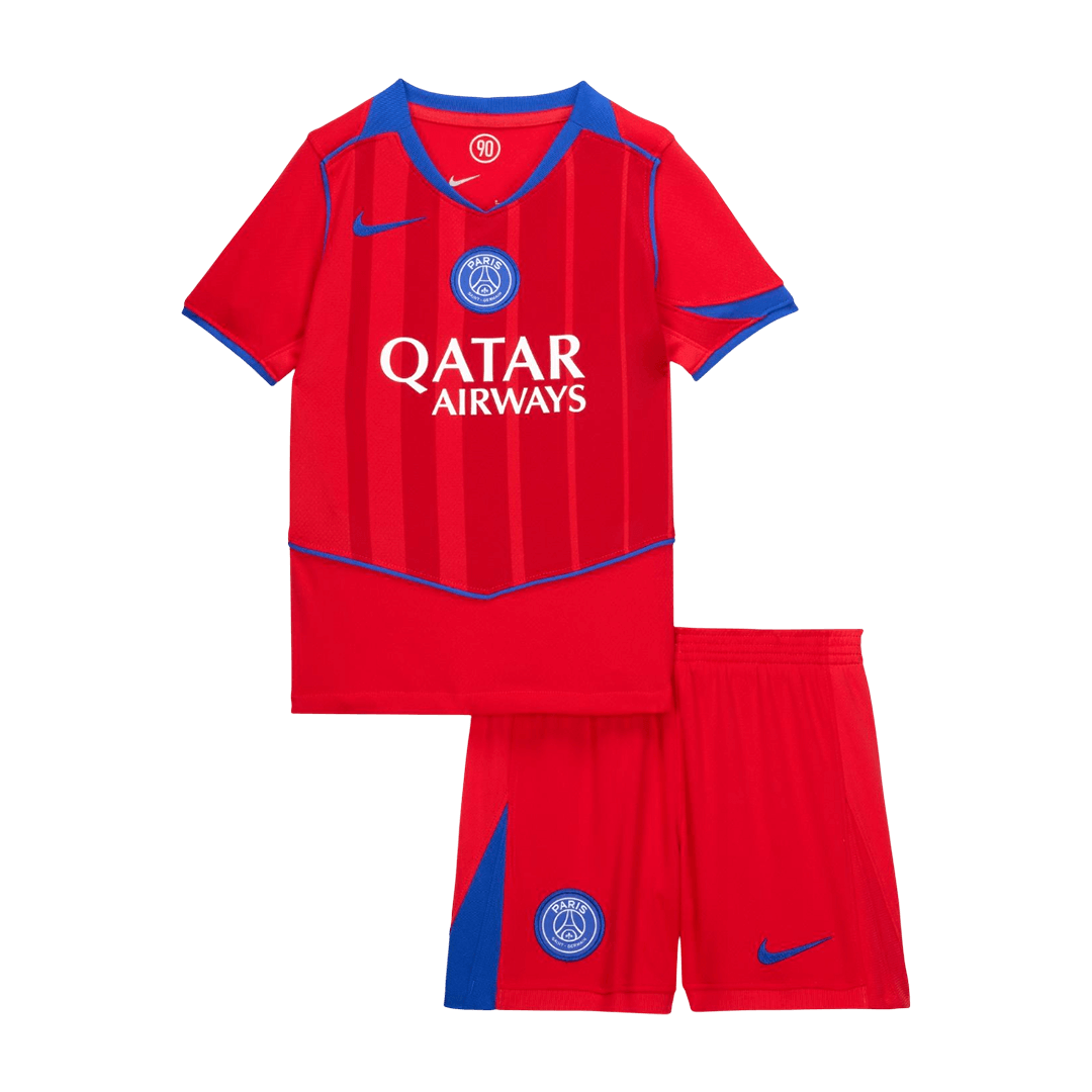 PSG Tröja 2025/26 Tredje Röd Barn