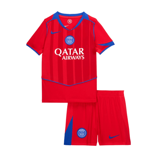 PSG Tröja 2025/26 Tredje Röd Barn