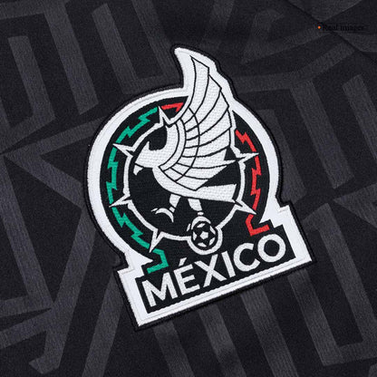 Mexiko Tröja 2026 Långärmad Svart-7