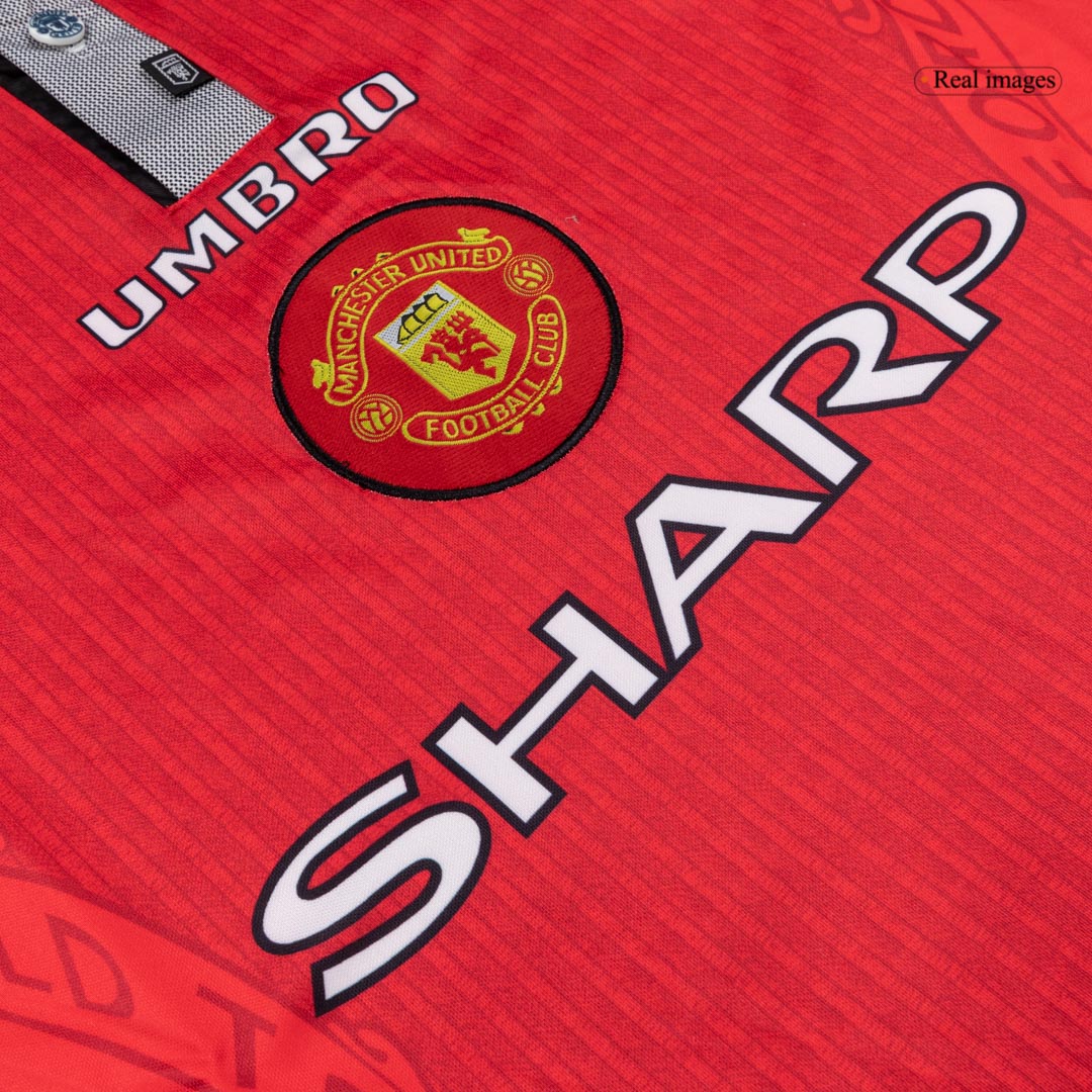 Manchester United Hemmatröja 1996/97 Retro Tröja
 Röd