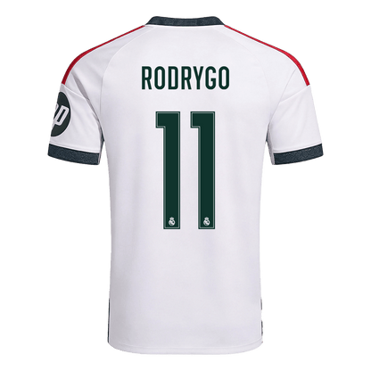 RODRYGO #11 Real Madrid Tröja 2026/27 Hemma Premium Vit-6