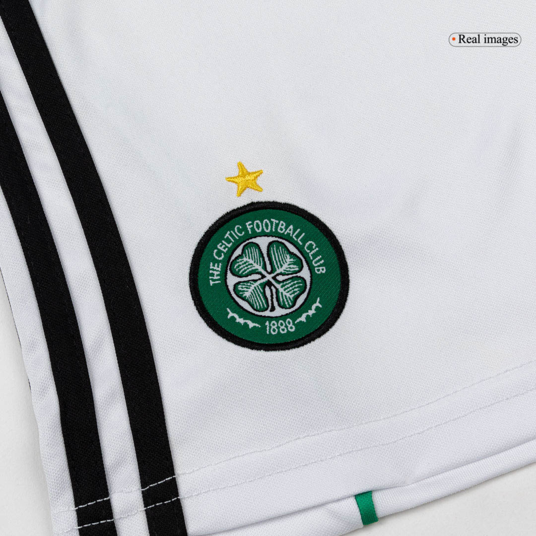 Celtic Tröja 2025/26 Hemma Green&White Barn-3