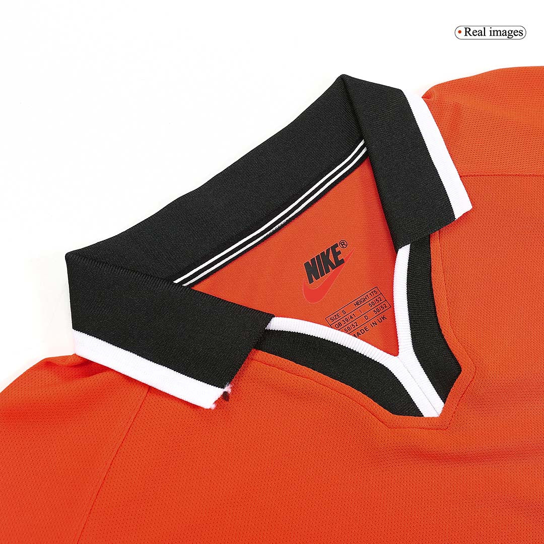 Nederländerna Hemmatröja 1998 Retro Tröja
 Orange