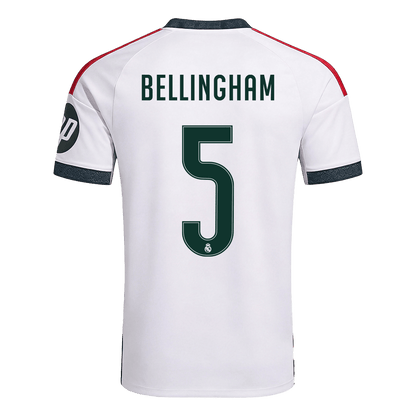 BELLINGHAM #5 Real Madrid Tröja 2026/27 Hemma Premium Vit-6