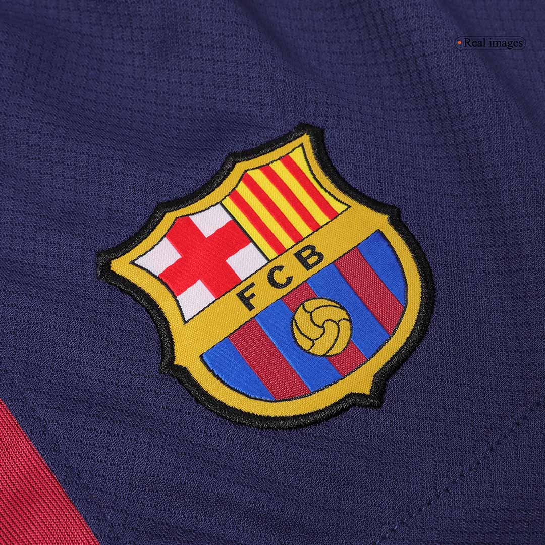 Barcelona Shorts 2024/25 Hemma Mörkblå