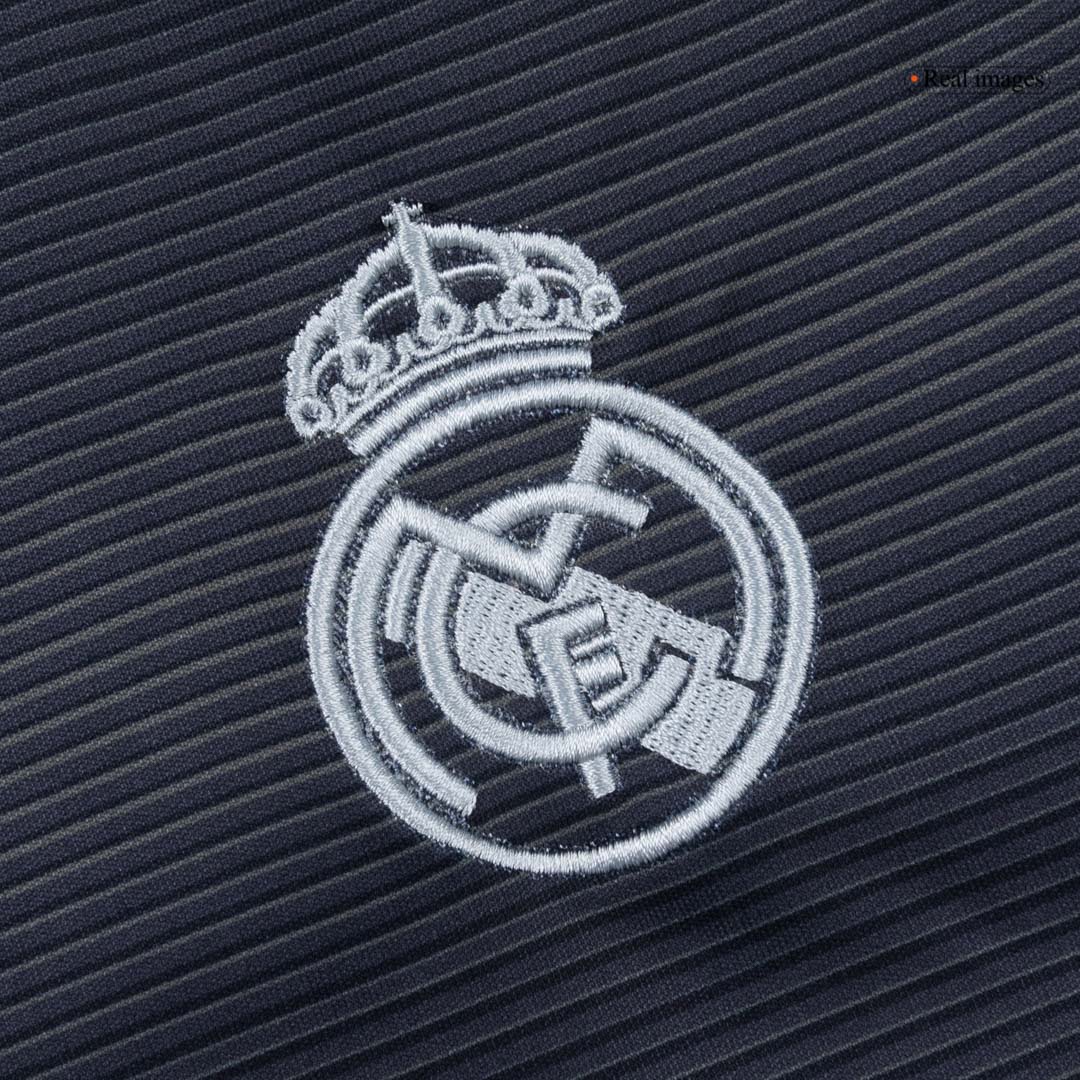 Real Madrid Tröja 2025/26 Bortaställ Mörkblå Barn