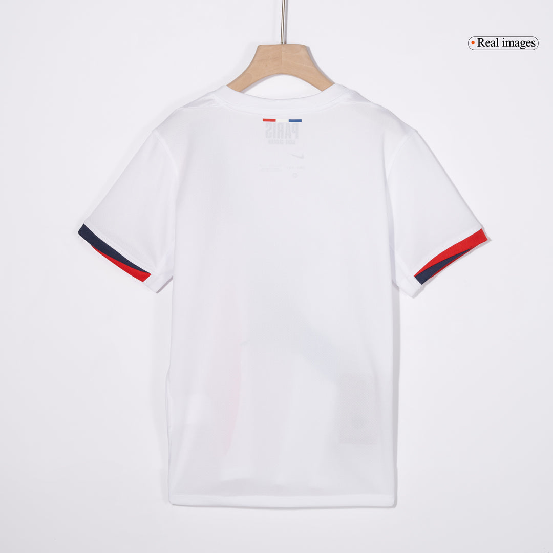 PSG Tröja 2024/25 Borta Vit Barn-14