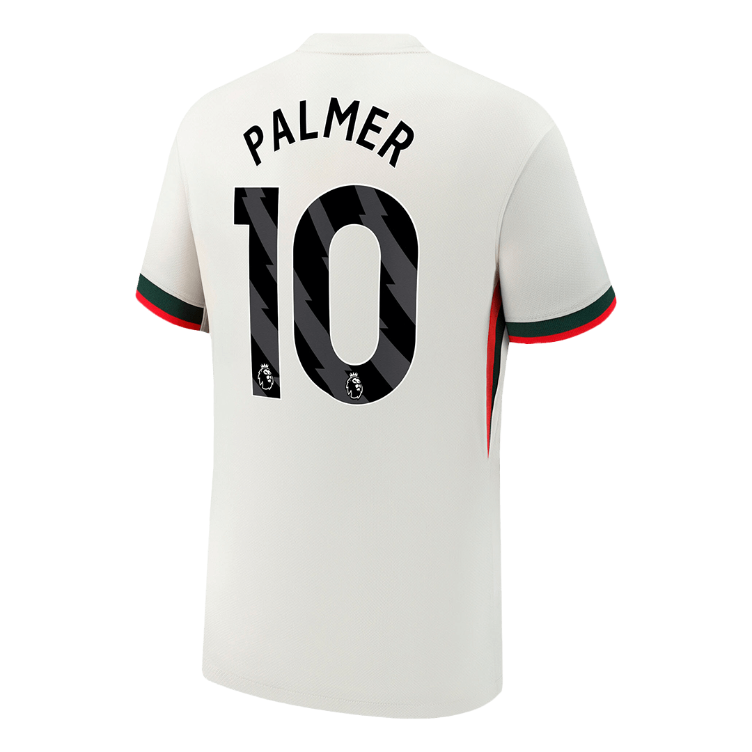 Chelsea Tröja PALMER #10 2025/26 Borta Vit-9