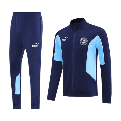 Manchester City Träningsset (Jacka+Byxor) 2025/26 Mörkblå-19