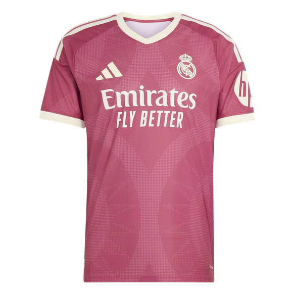 Real Madrid Tröja BELLINGHAM #5 2026/27 Tredje Autentisk Rosa