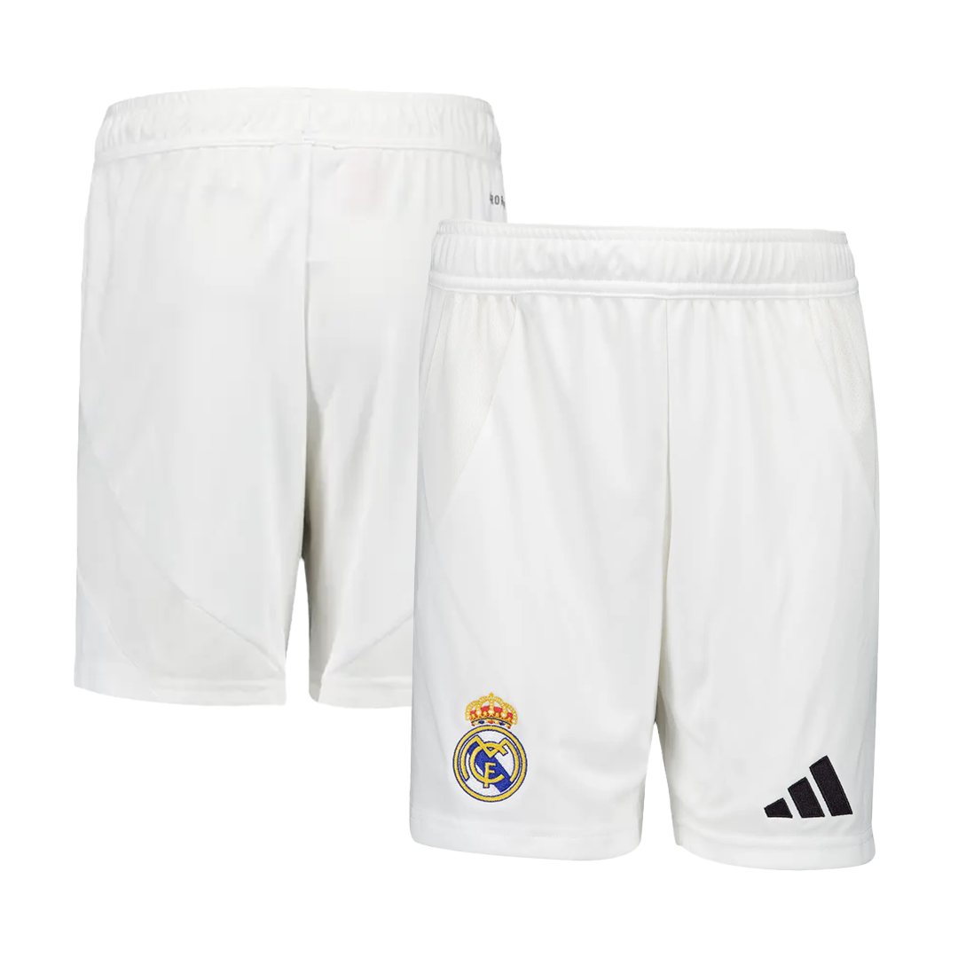 Real Madrid Shorts 2024/25 Hemma Vit