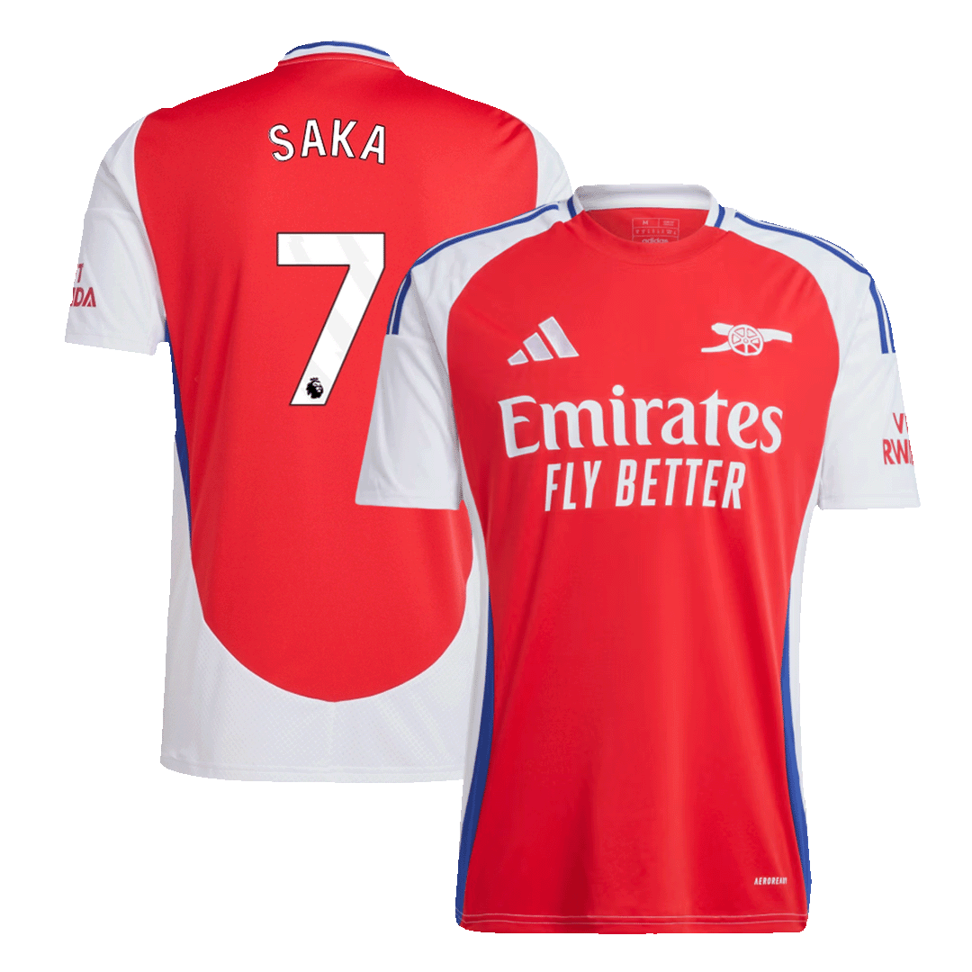Arsenal Tröja SAKA #7 2024/25 Hemma Röd