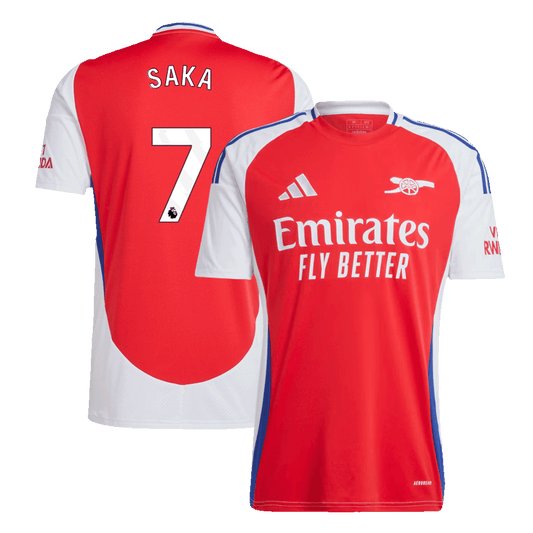 Arsenal Tröja SAKA #7 2024/25 Hemma Röd