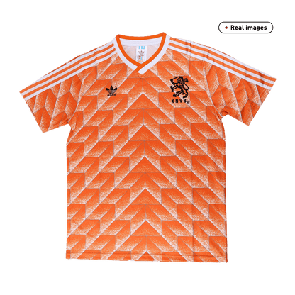 Nederländerna Hemmatröja 1988 Retro Tröja-6