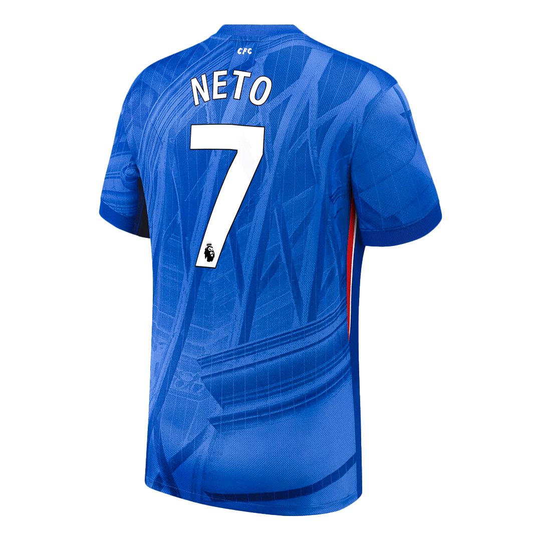 NETO #7 Chelsea Tröja 2025/26 Hemma Premium Blå