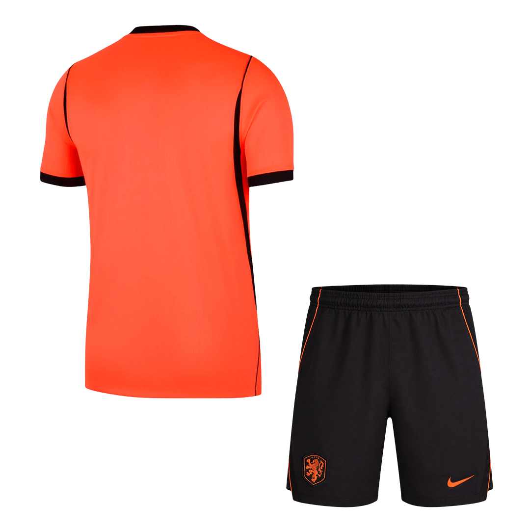 Nederländerna Tröja Hemmaställ 2026 Orange-11