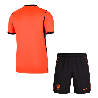 Nederländerna Tröja Hemmaställ 2026 Orange-11