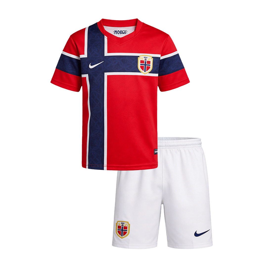 Norge Tröja 2026 Hemma Röd Barn