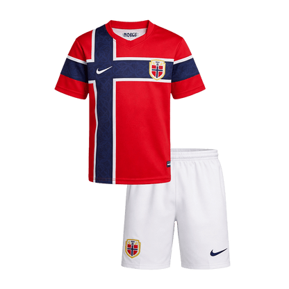 Norge Tröja 2026 Hemma Röd Barn