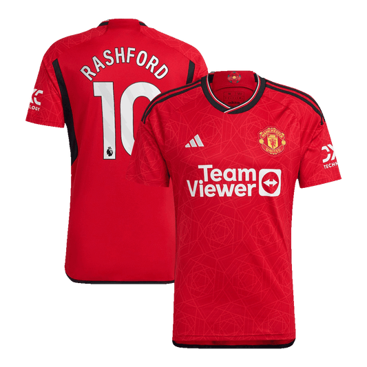 Manchester United Tröja RASHFORD #10 2023/24 Hemma Röd