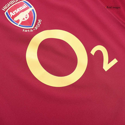 HENRY #14 Arsenal Hemmatröja 2005/06 Retro Tröja
 Röd-3