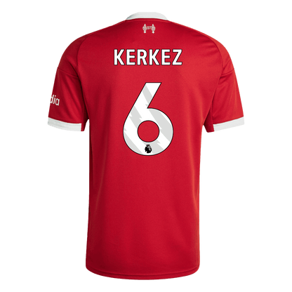 Liverpool Tröja KERKEZ #6 2025/26 Hemma Röd-9