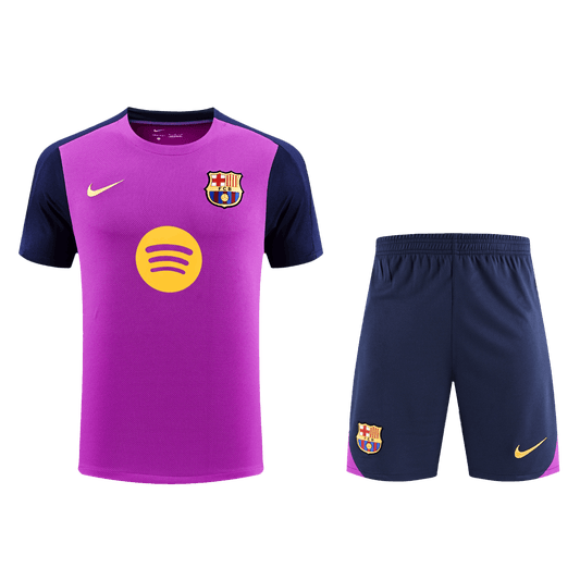 Barcelona Tröja Före matchställ 2025/26 Lila