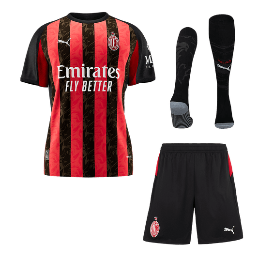 AC Milan Tröja Hemmaställ 2025/26 Röd & Svart