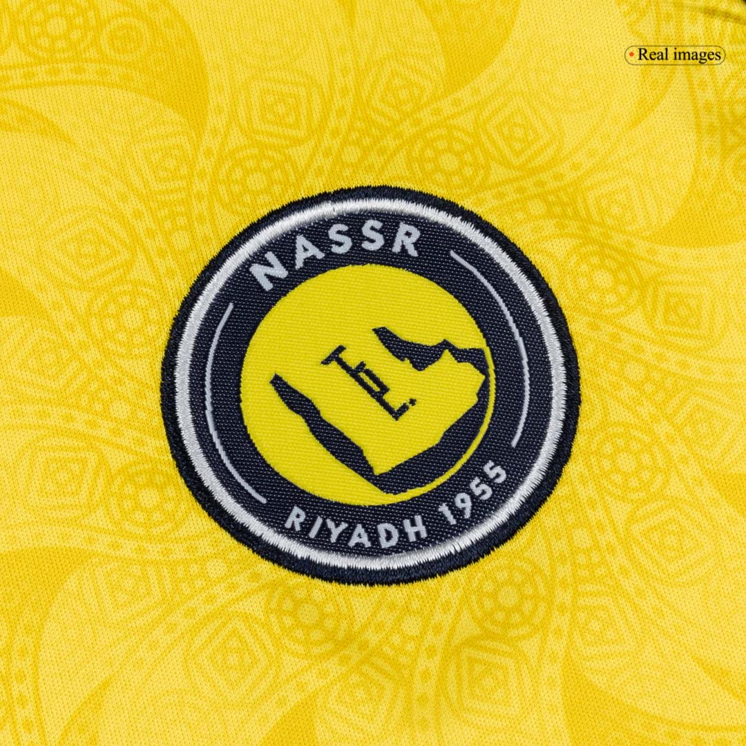 Al Nassr Tröja 2025/26 Hemma Gul Barn-11