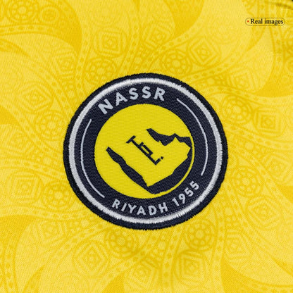 Al Nassr Tröja 2025/26 Hemma Gul Barn-11
