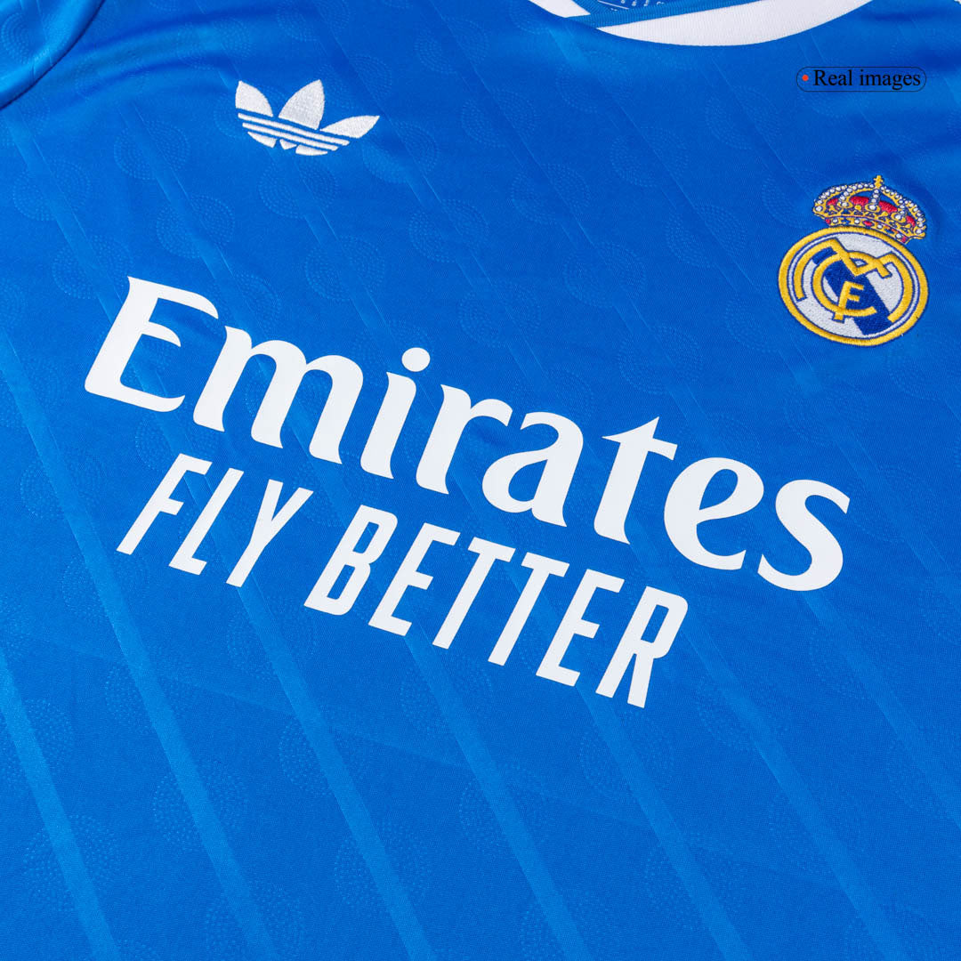 Real Madrid Tröja Tredjeställ 2025/26 Blå