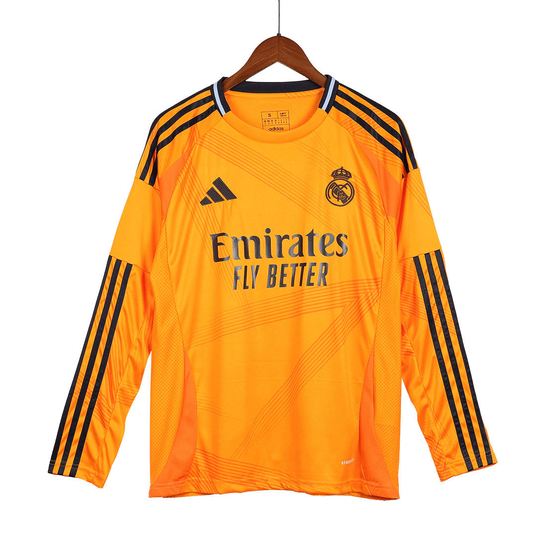Real Madrid Tröja 2024/25 Borta Långärmad Orange-9