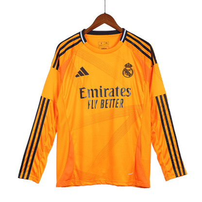 Real Madrid Tröja 2024/25 Borta Långärmad Orange-9